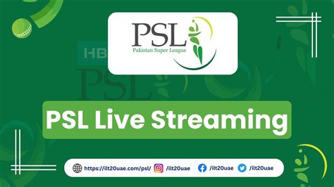 psl live streaming today match